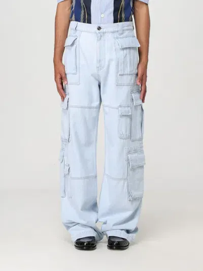 Versace Pants  Men Color Denim