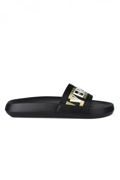 Versace Slides In Black