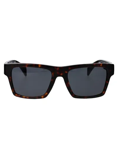 Versace Sunglasses In 108/87 Havana