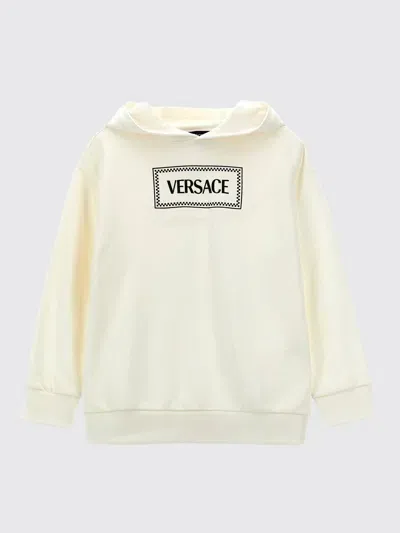 Versace Sweater  Kids Color White In Weiss