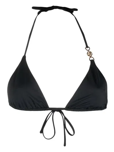 Versace Swim Bikini Greek Chain In Black