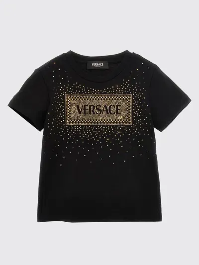 Versace T-shirt  Kids Color Black In Schwarz