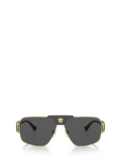 Versace Mann Sunglass Ve2251 In Gold