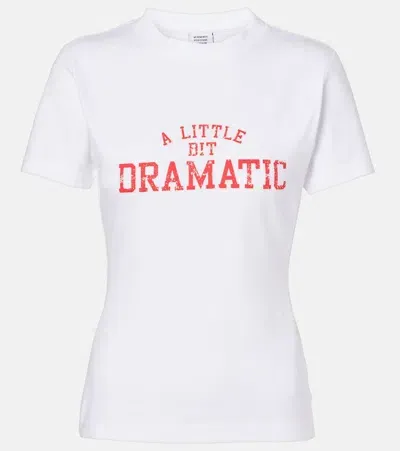 Vetements A Little Bit Dramatic T-shirt In White