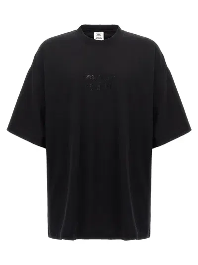 Vetements Spoiled By God T-shirt In Black