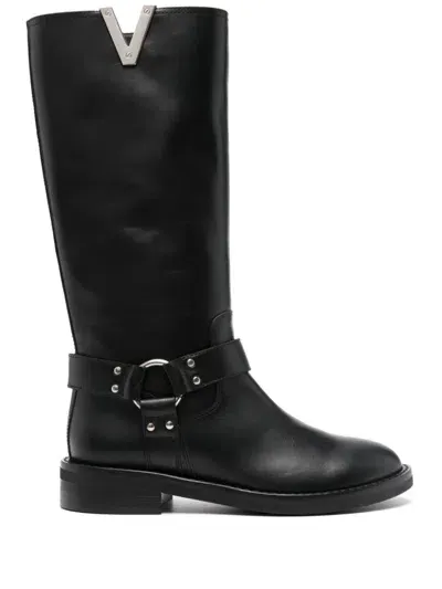 Via Roma 15 Malibu Boots In Black