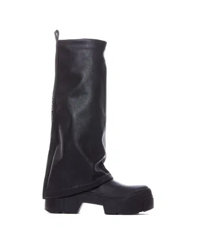 Vic Matie Davidson Knee-high Boots In Schwarz