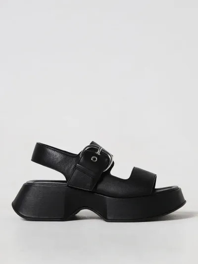 Vic Matie Flat Sandals Vic Matié Woman Color Black