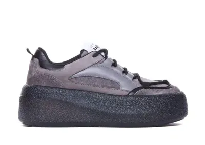 Vic Matie Nabuk Sneakers In Grey