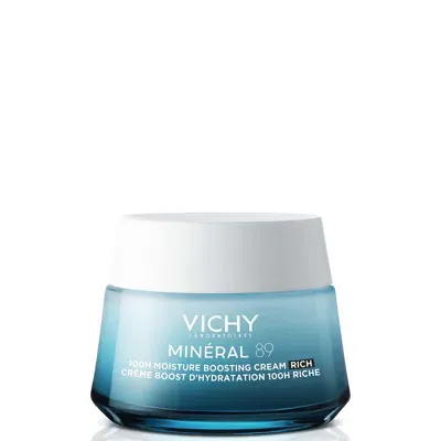 Vichy Mineral 89 100h Rich Cream Fragrance-free 50ml In White