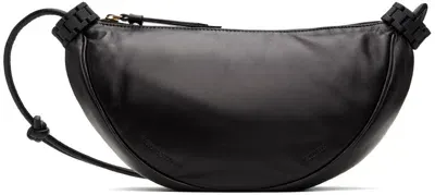 Victoria Beckham Black Puffy Half Moon Bag