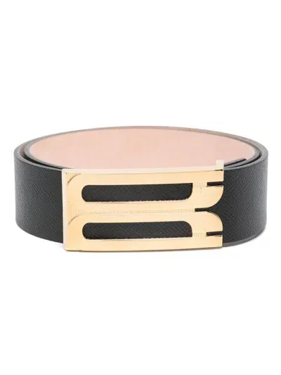 Victoria Beckham Jumbo Frame Belt In 绿色