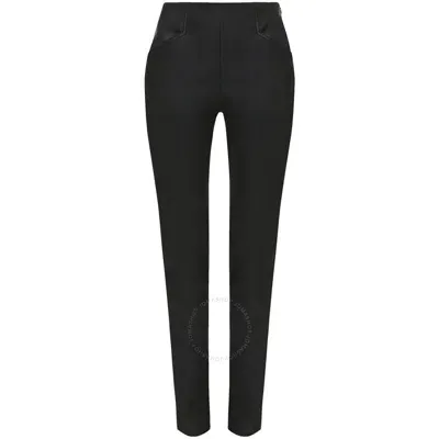 Victoria Beckham High-waist Leather Leggings In Black