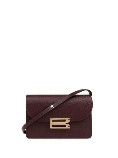 Victoria Beckham Leather Shoulder Bag In Red