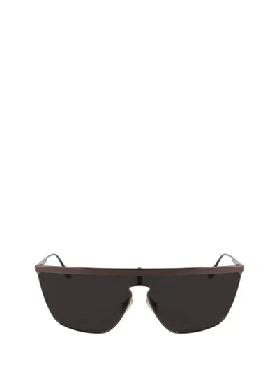 Victoria Beckham Sunglasses In Dark Ruthenium / Grey