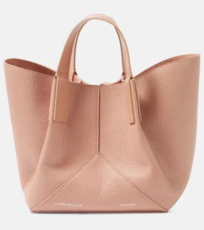 Victoria Beckham W11 Mini Leather Tote Bag In Pink