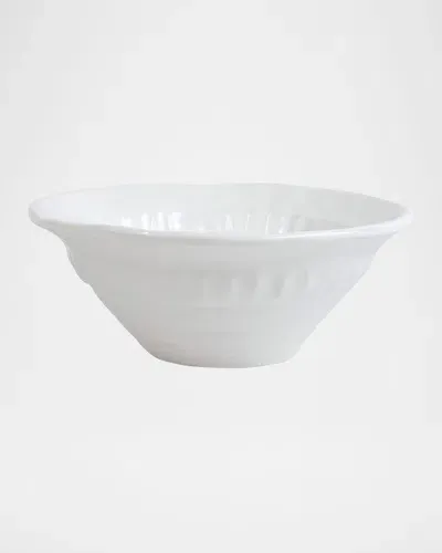 Vietri Pietra Serena Cereal Bowl In White