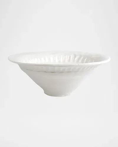 Vietri Pietra Serena Small Serving Bowl In White