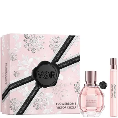 Viktor & Rolf Flowerbomb Eau De Parfum 50ml Gift Set In White