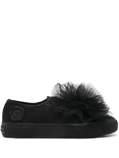 Viktor & Rolf Superga Sneakers In Black