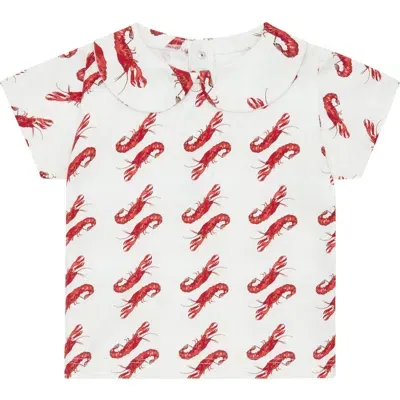 Vild House Of Little Kids'  Vild Lab No.8 In Lobster Print