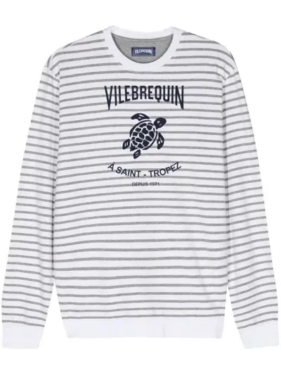 Vilebrequin Sweatshirt With Logo In White