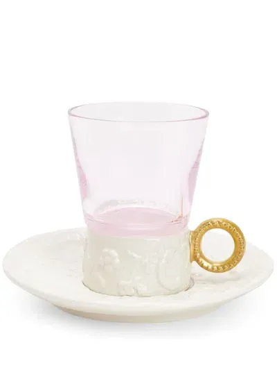 Villari Ramz Tea Cup In White