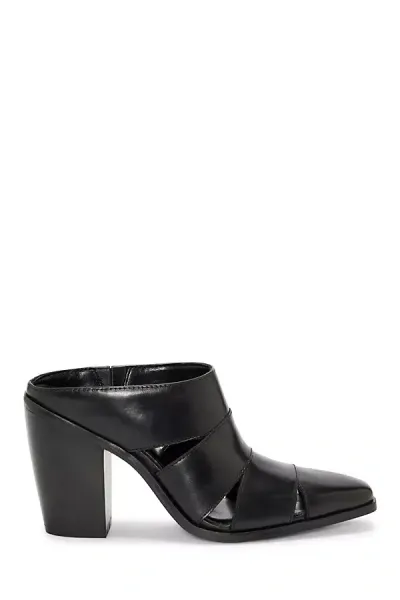 Vince Camuto Aimie Square Toe Mule In Black