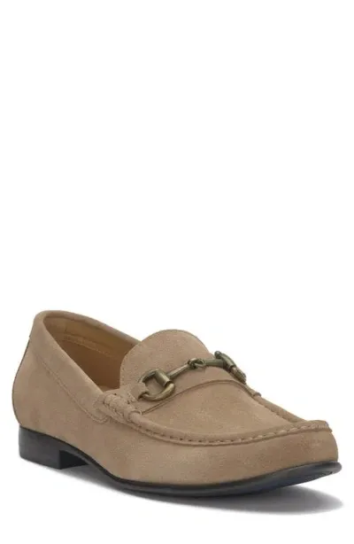 Vince Camuto Caelan Moc Toe Bit Loafer In Sandstone,tolsue