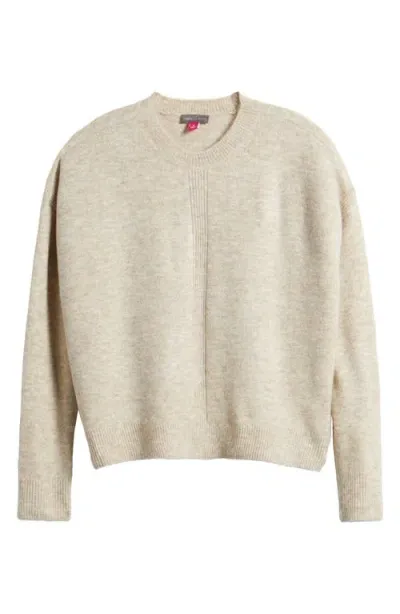 Vince Camuto Crewneck Sweater In Oatmeal Heather