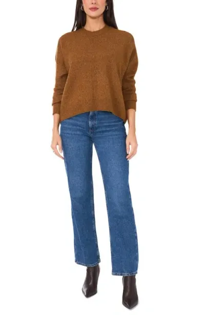 Vince Camuto Crewneck Sweater In Toasted