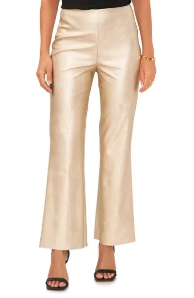 Vince Camuto Metallic Flare Leg Pants In Multi