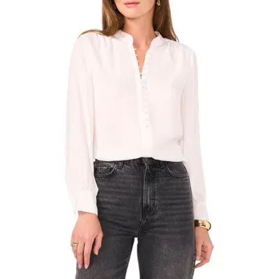 Vince Camuto Rumple Top In New Ivory