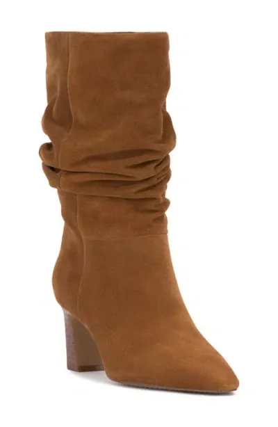 Vince Camuto Skylar Slouch Boot In Golden Walnut