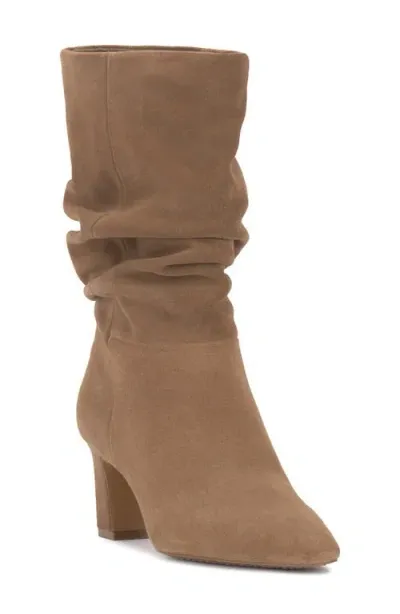 Vince Camuto Skylar Slouch Boot In Oyster