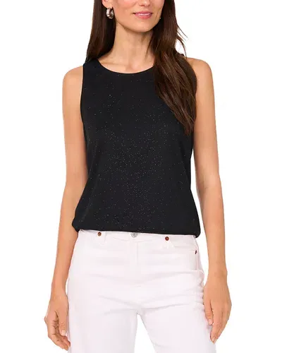 Vince Camuto Sparkle Top In Rich Black