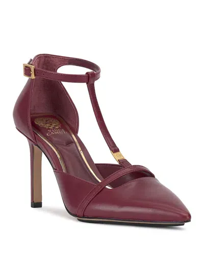 Vince Camuto Women's Branor Pointed Toe High Heel Dress Pumps In Chianti