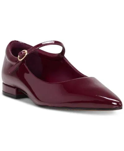 Vince Camuto Women's Eloise Flats In Chianti Patent Leather