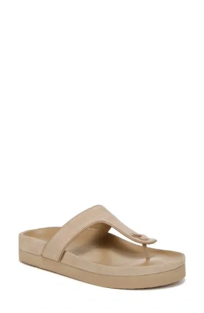 Vince Women's Frankie Suede Platform Sandals In Dune