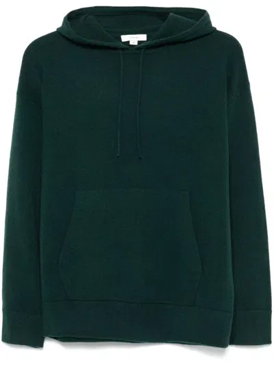 Vince Oversized Sweater In Dark Green