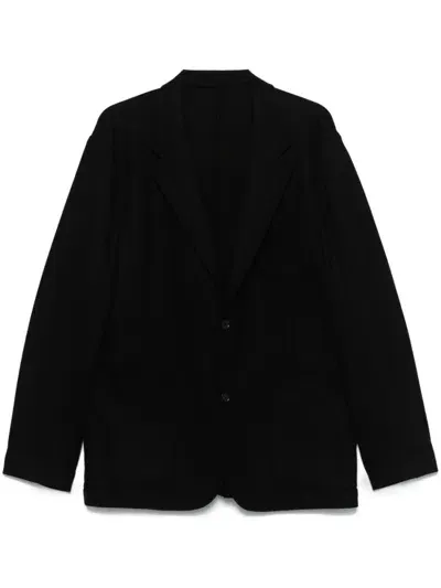 Vince Single-breasted Blazer In Black