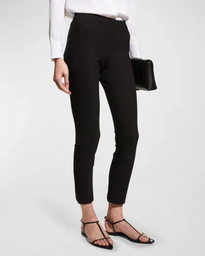 Vince Stitch-front Seam Leggings In Black