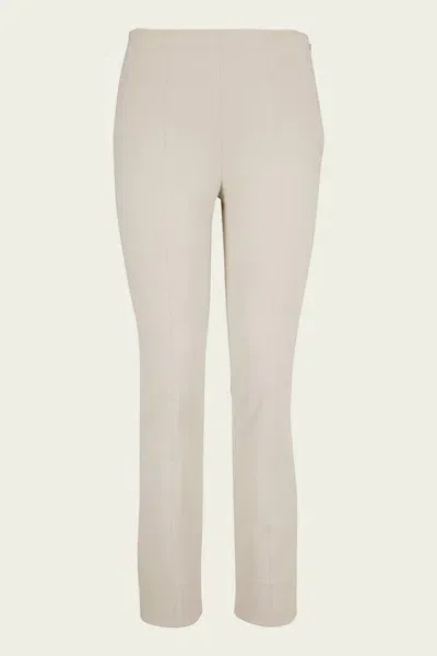 Vince Stitch Front Seam Ponte Legging In Gesso In Neutral