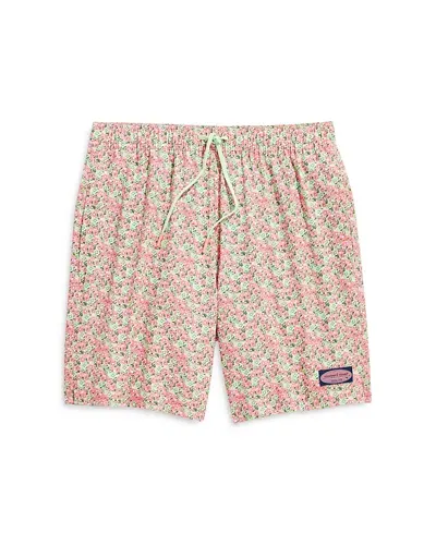 Vineyard Vines Chappy Swim Trunks In C Gulf