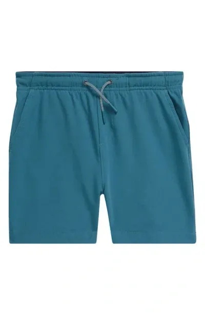 Vineyard Vines Kids' Everest Pull-on Shorts In Mallard Blue