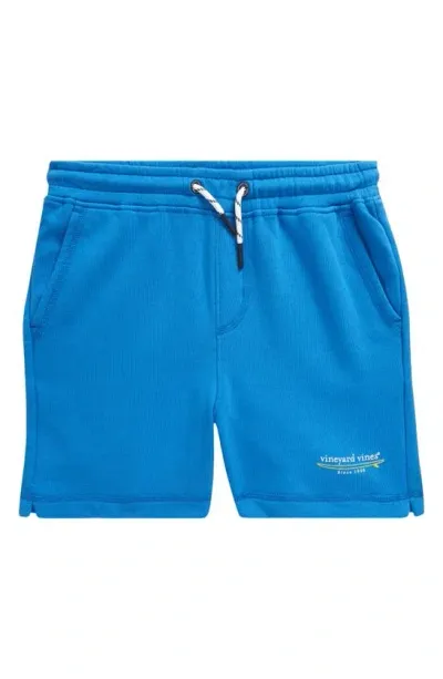 Vineyard Vines Kids' Jetty Knit Shorts In Tide Blue