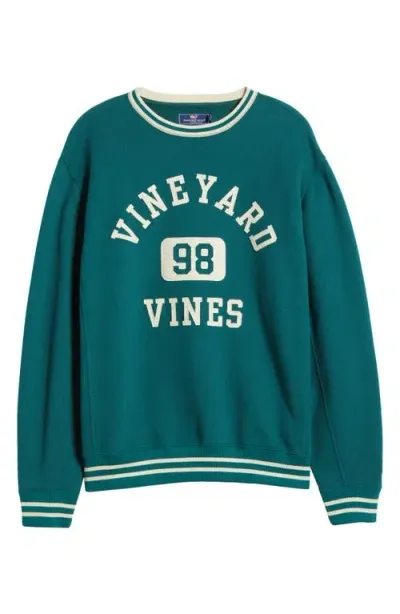 Vineyard Vines Logo Fleece Sweatshirt In Charleston