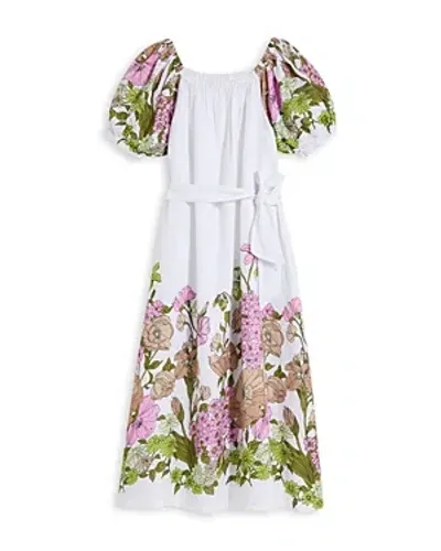 Vineyard Vines Midi Dress In Botanical Print