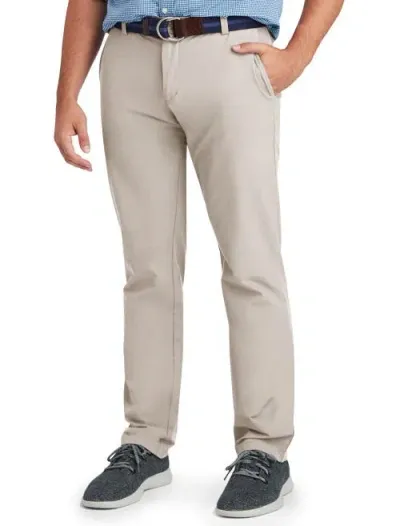 Vineyard Vines On The Go Performance Pants In Khaki