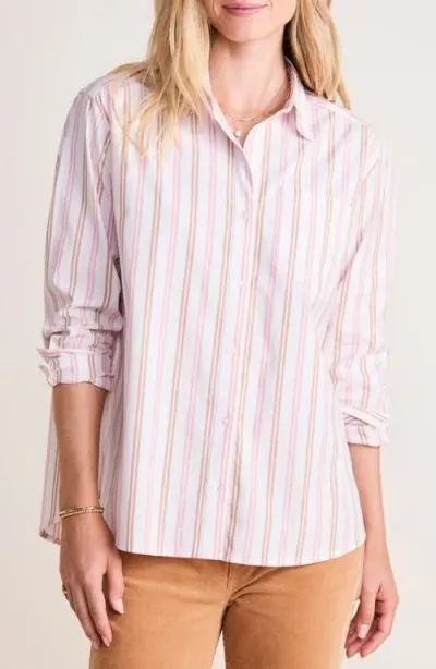 Vineyard Vines Relaxed Shirt In Eleanor Stripe